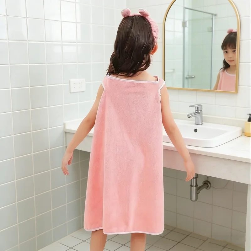 家庭用男の子女の子ブランケット四季兼用子供用ブランケットベスト型フランネル吸水性バスタオル漫画ベビーブランケット