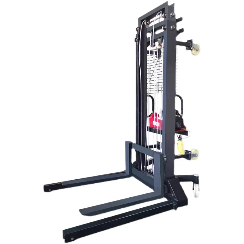 Electric Lifting Platform Mobile Brick Loader Construction Site Fire Pipe Warehouse