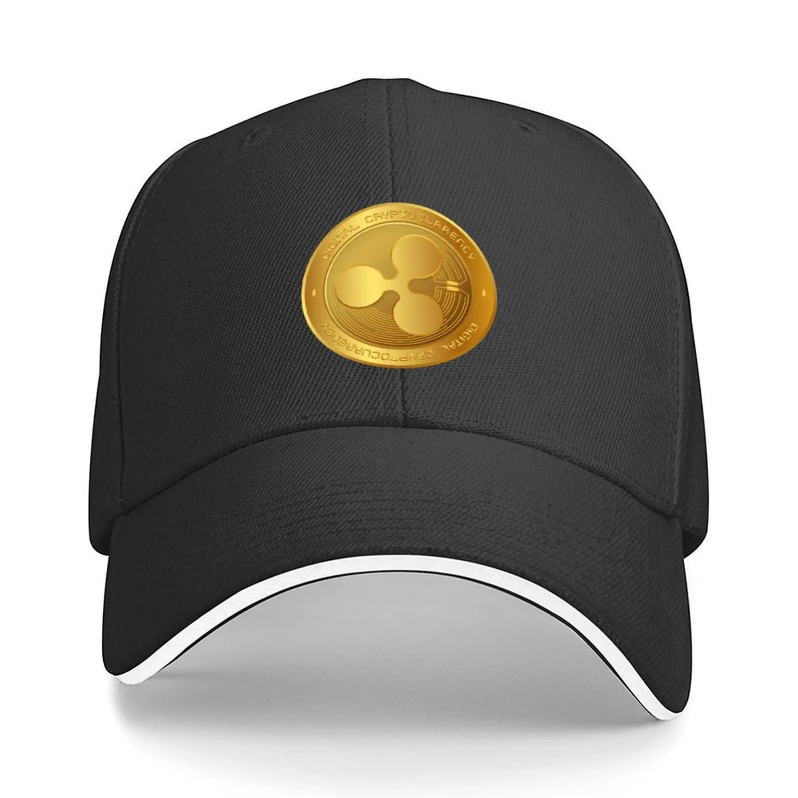 

XRP cryptocurrency - XRP LOGO Baseball Cap fun hats Hood men's big size hat Golf Wear Luxury Woman Men's