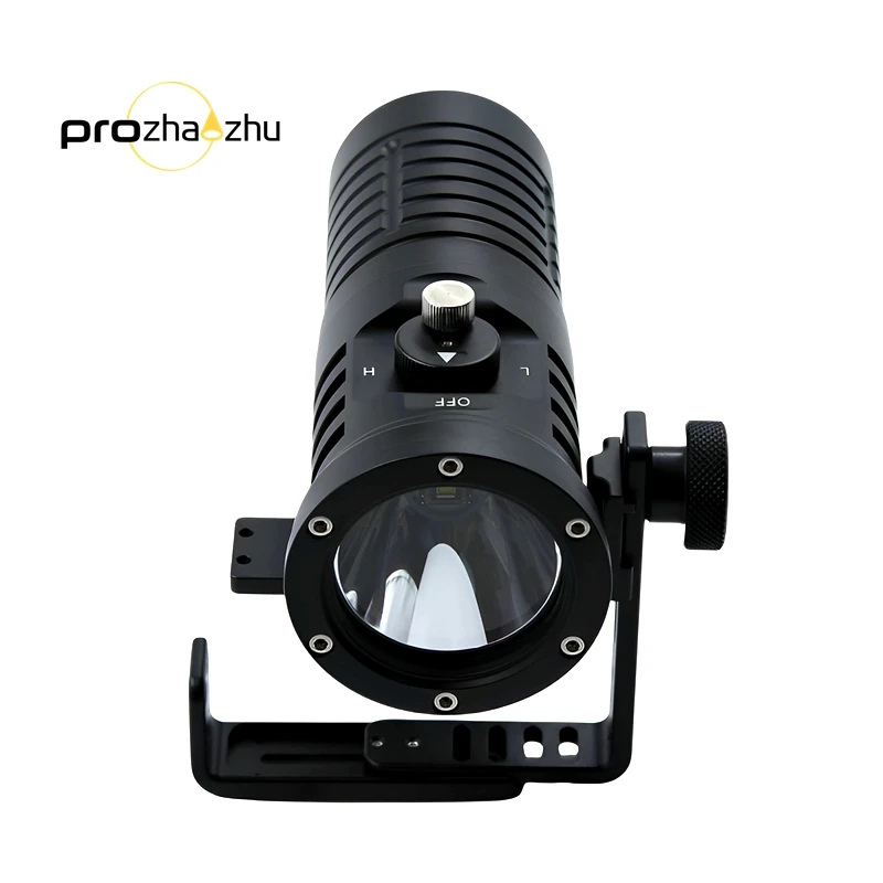 

PROZHAOZHU DL-D40M Lithium Ion Rechargeable Handheld ALLOY Diving Light SBT90 6000 Lumen IP68 200M Waterproof Scuba Torch Deep