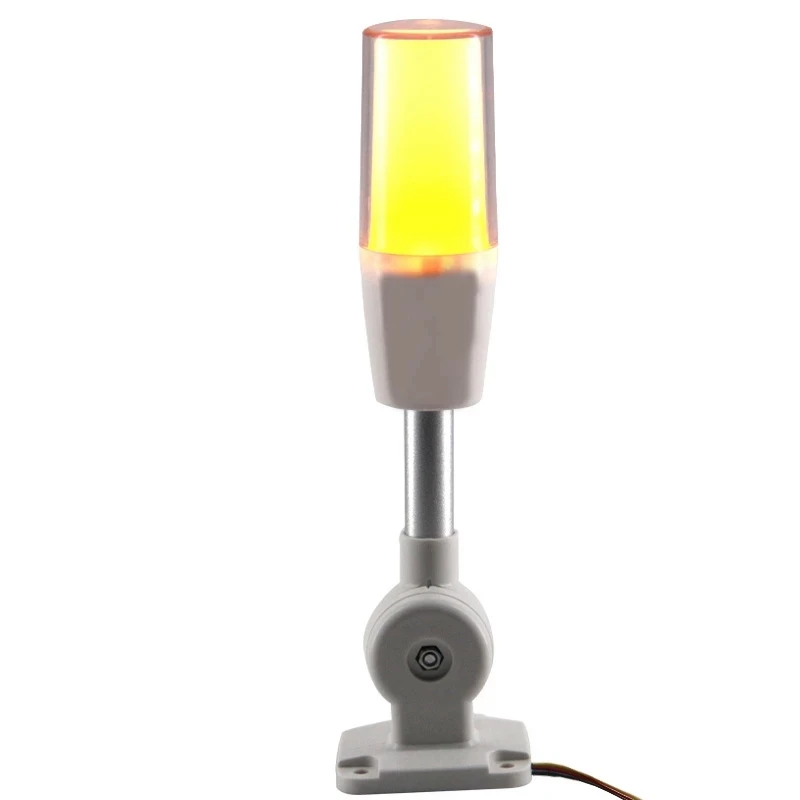 Tricolor Folding 24V Led Warning Lamp Alarm Led Signal Tower Caution Light For CNC Machines Indicator Fault Safety Light