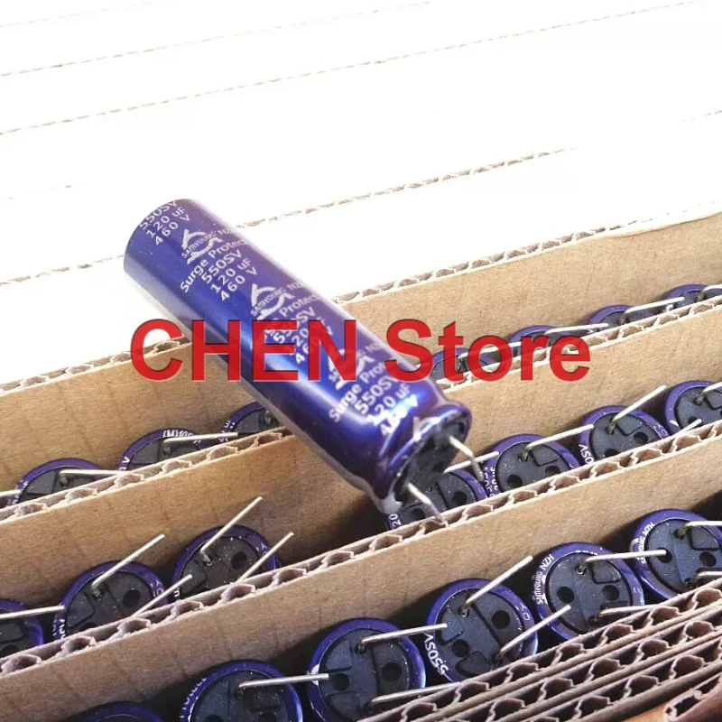 10PCS/lot Korea SAMYOUNG NZH 120UF 460V 16X50MM Surge Protect electrolytic capacitor 550SV 460V120UF 550v Free Shipping