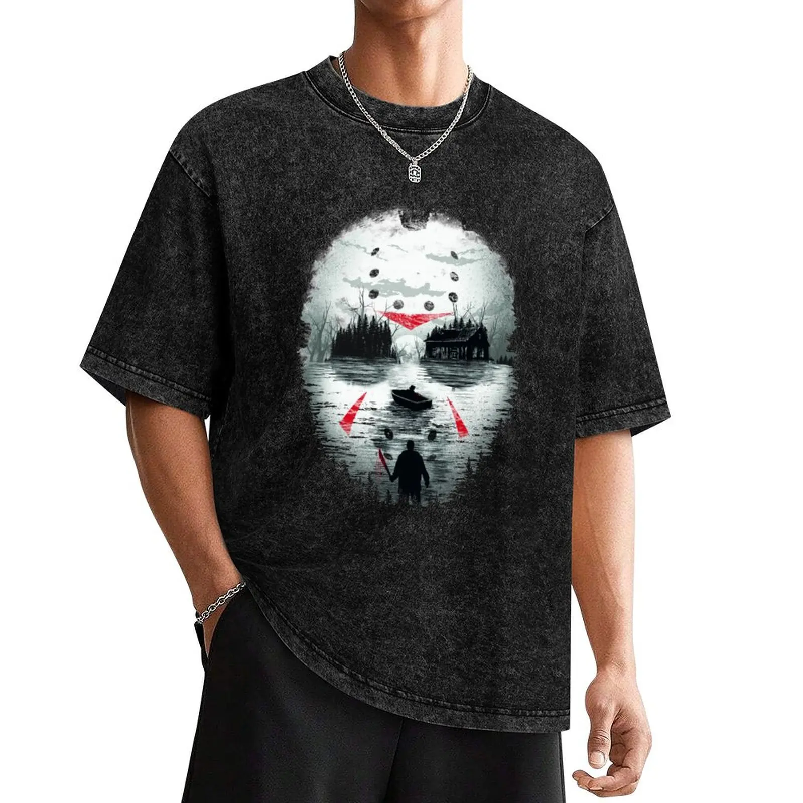 Friday Night Terror T-Shirt shirts graphic tee summer tops kawaii clothes man clothes plus size men clothing