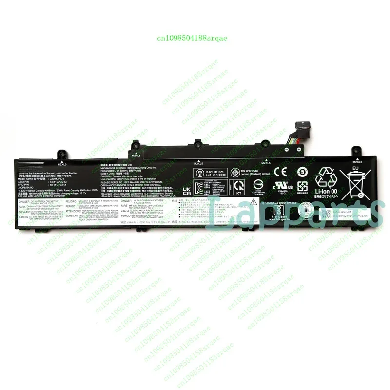 

Original L20M3PD4 L20D3PD4 L20C3PD4 Battery for Lenovo ThinkPad E14 E15 Gen 3rd"% Test"