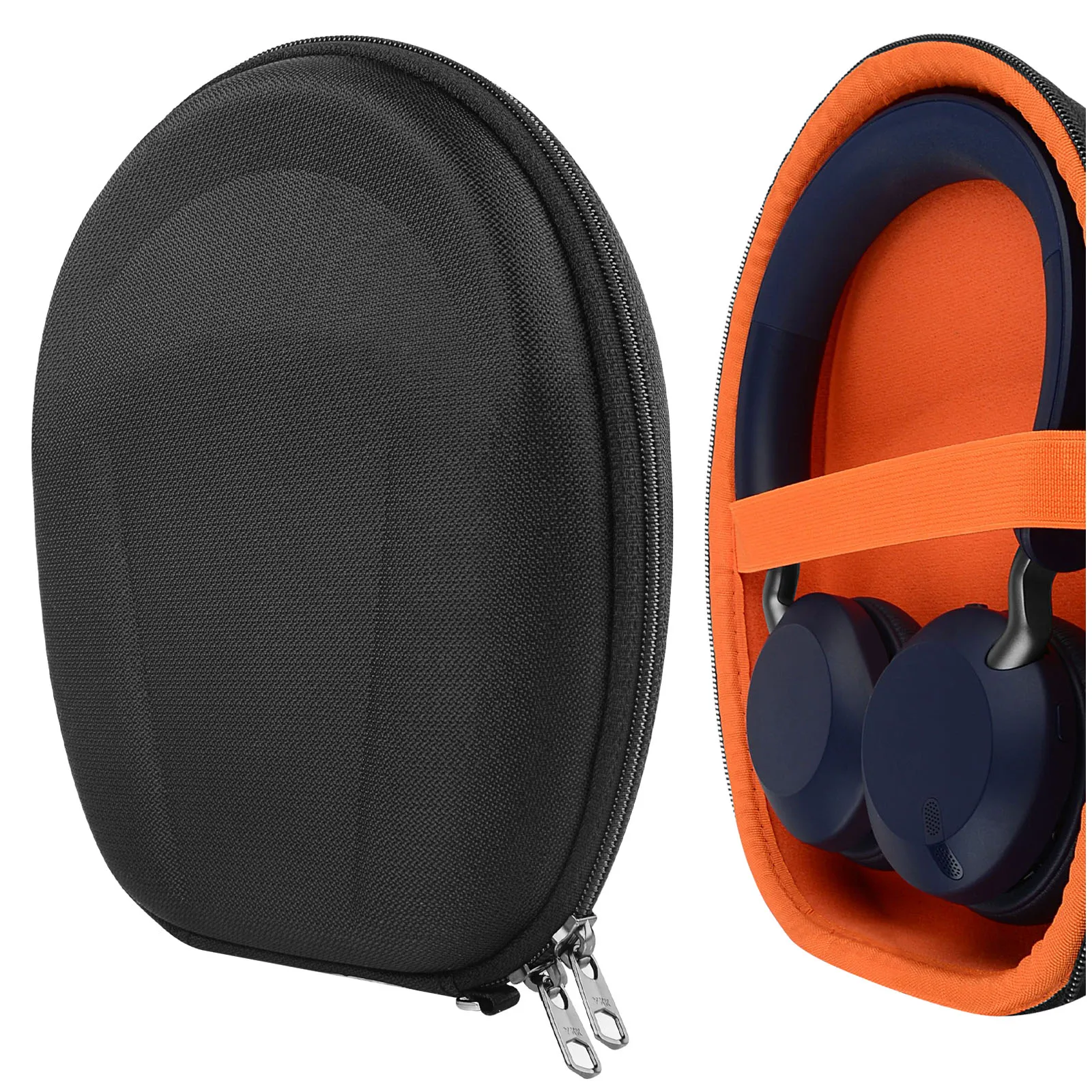 

Чехол для наушников Geekria ЧЕХОЛ ДЛЯ Jabra Elite 45h Evolve2 30 MS Жесткий мобильный защитный ударный беспроводной bluetooth earphone пакет для хранения кабеля heatset для игровых аксессуаров earphone.