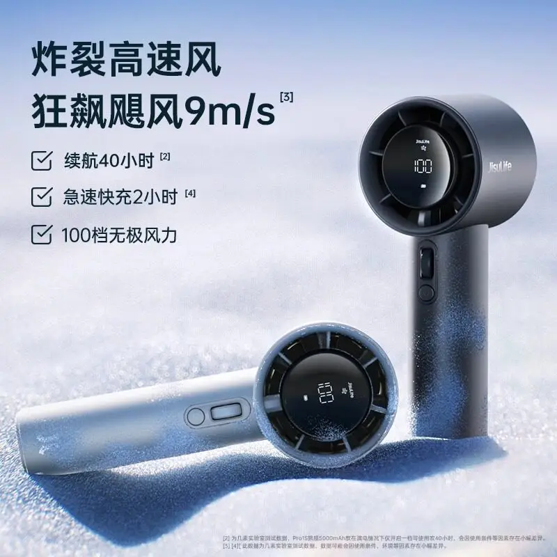 Ultra-fast Small Fan Pro1 Pro1s Energy-saving Small Air Cannon Strong Wind Handheld Turbine Usb Charging Long Battery Life