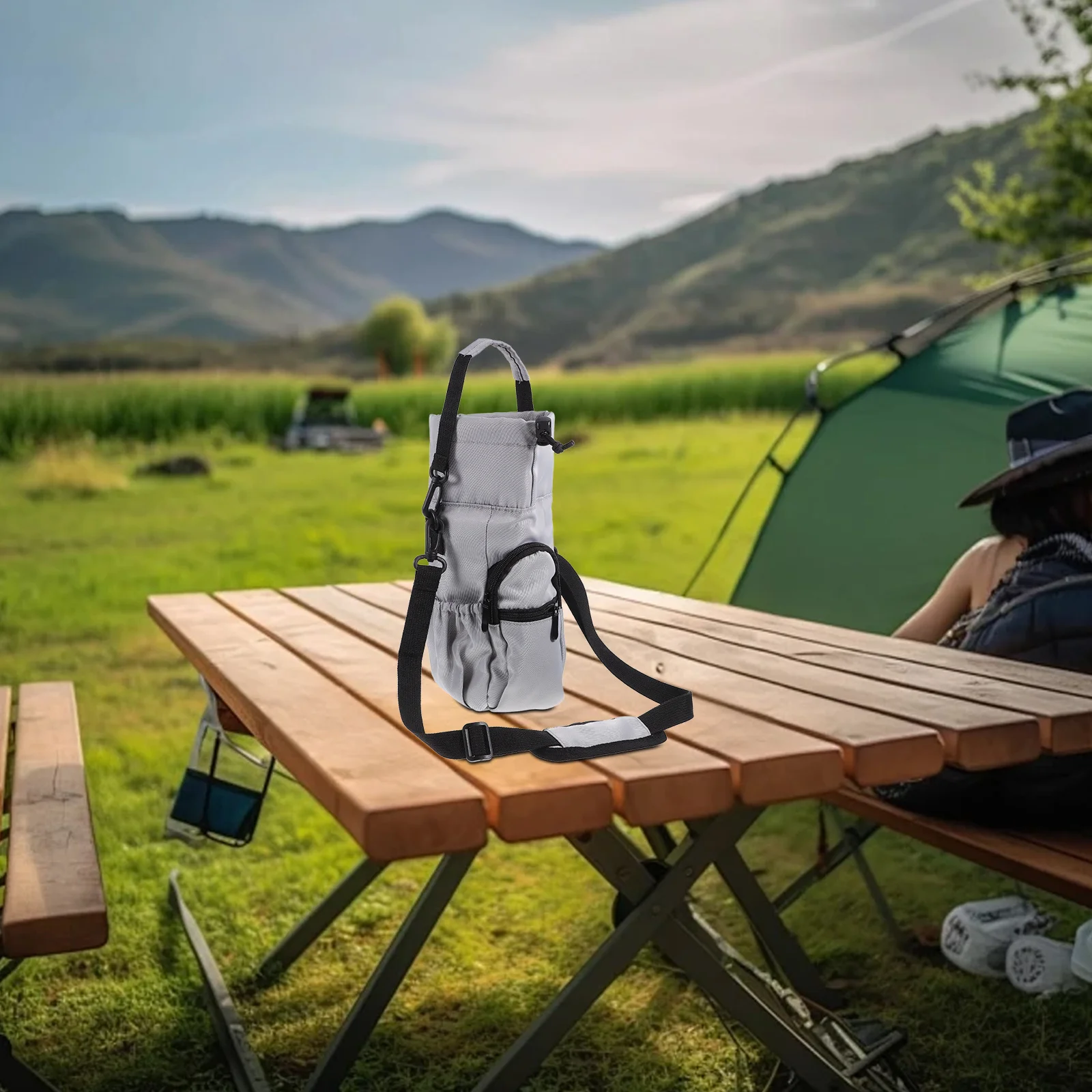 

Universal Fit Insulated Water Bottle Sleeve Portable Cup Cover for Hot and Cold Drinks Outdoor Adventure Essential Accessory