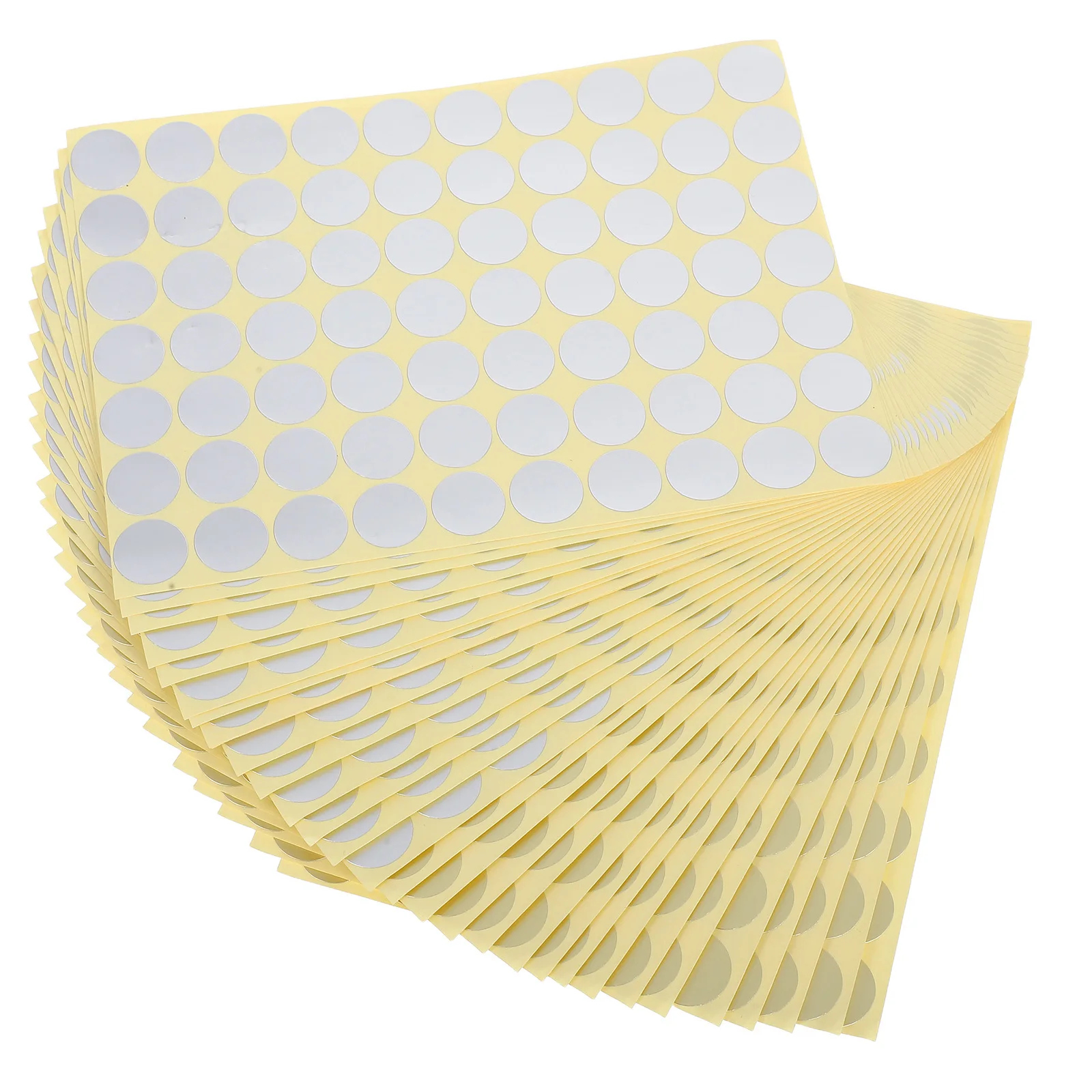 30 ورقة ملصقات ترميز الألوان 19 مم ذهبي فضي 16 لون ملصقات مستديرة ملصق لاصق لتنظيم مكتب الفصول الدراسية