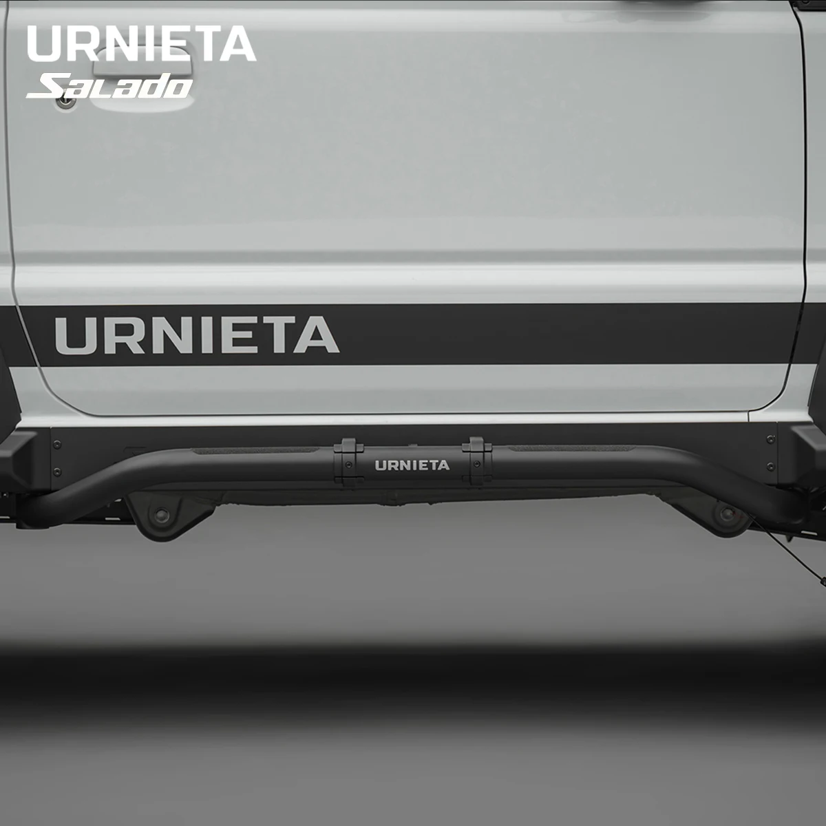 Urnieta Salado Side Step Rock Slider Kit – Bolt-On, No Drilling,  Tubular Step + Protection Plate for Suzuki Jimny JB74/JC74