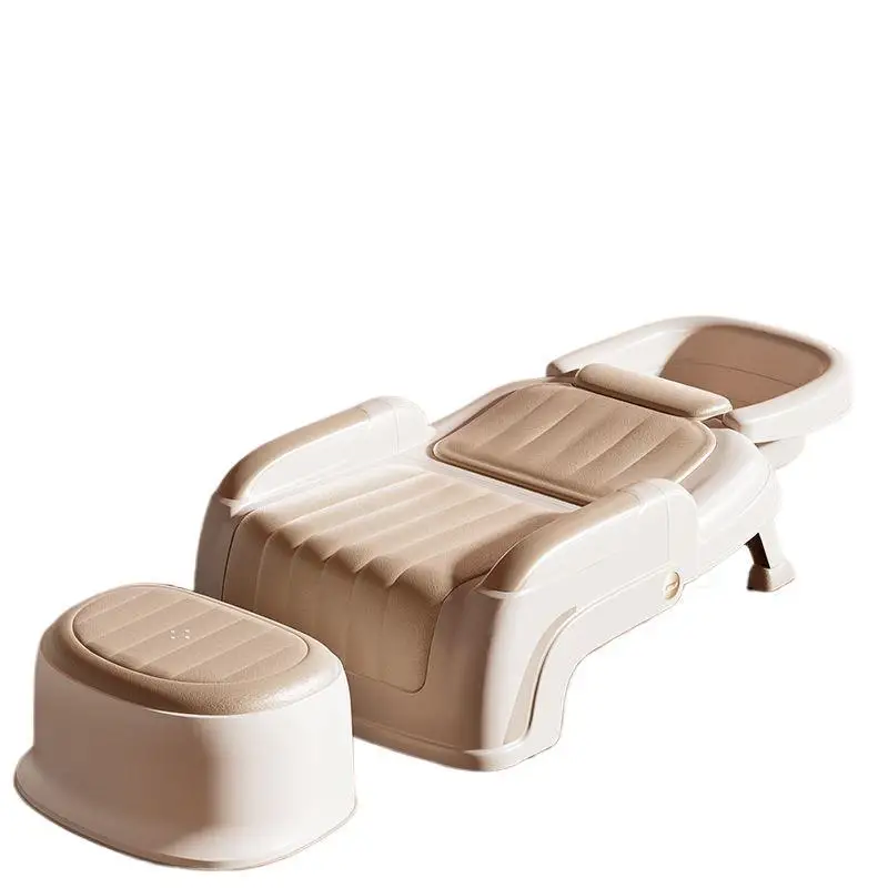 Pregnant women's home shampoo recliner foldable children's shampoo artifact adult home widening enlarged reclining shampoo chair