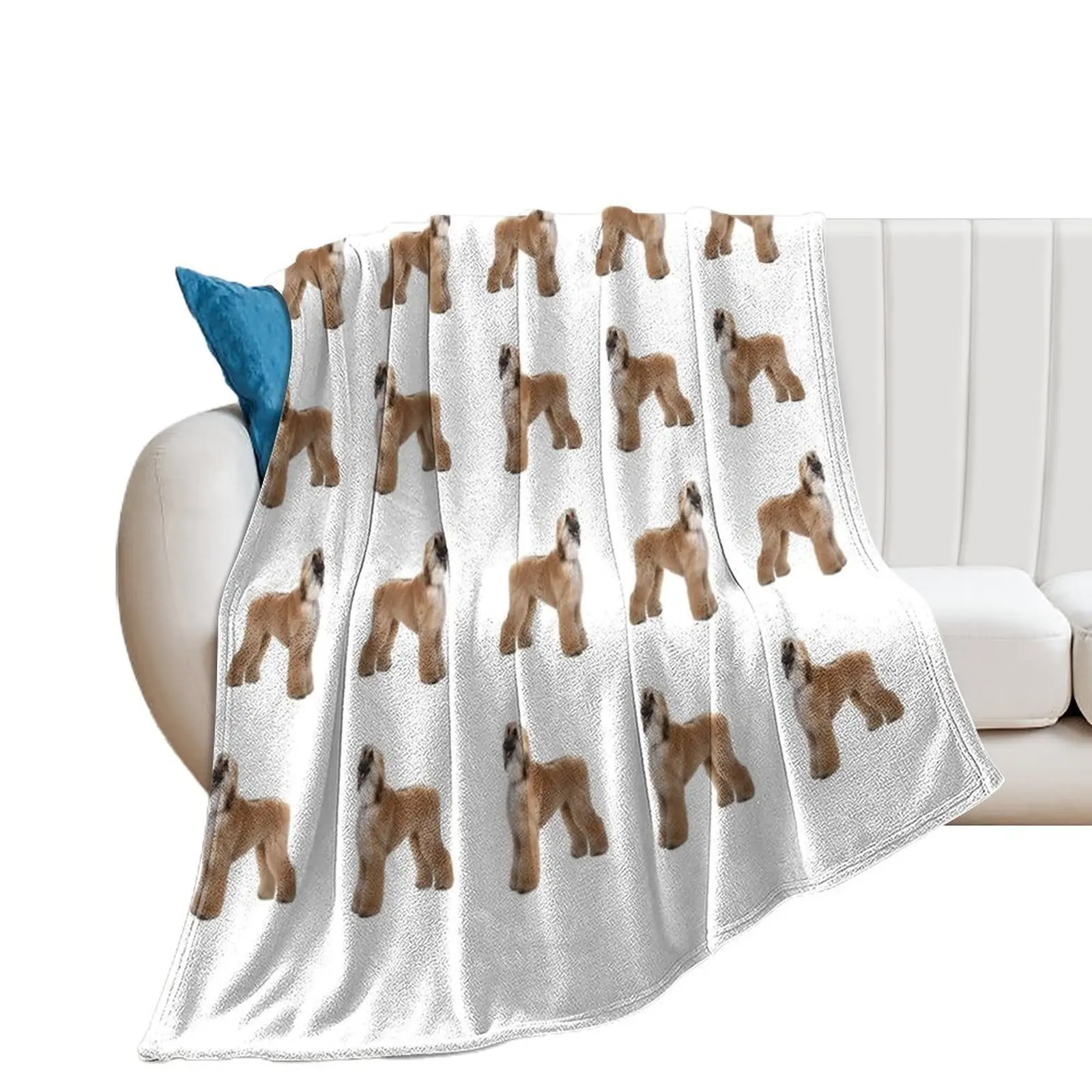 

Afghan Hound Throw Blanket Personalized Gift for babies Luxury Designer Soft Plush Plaid Blankets