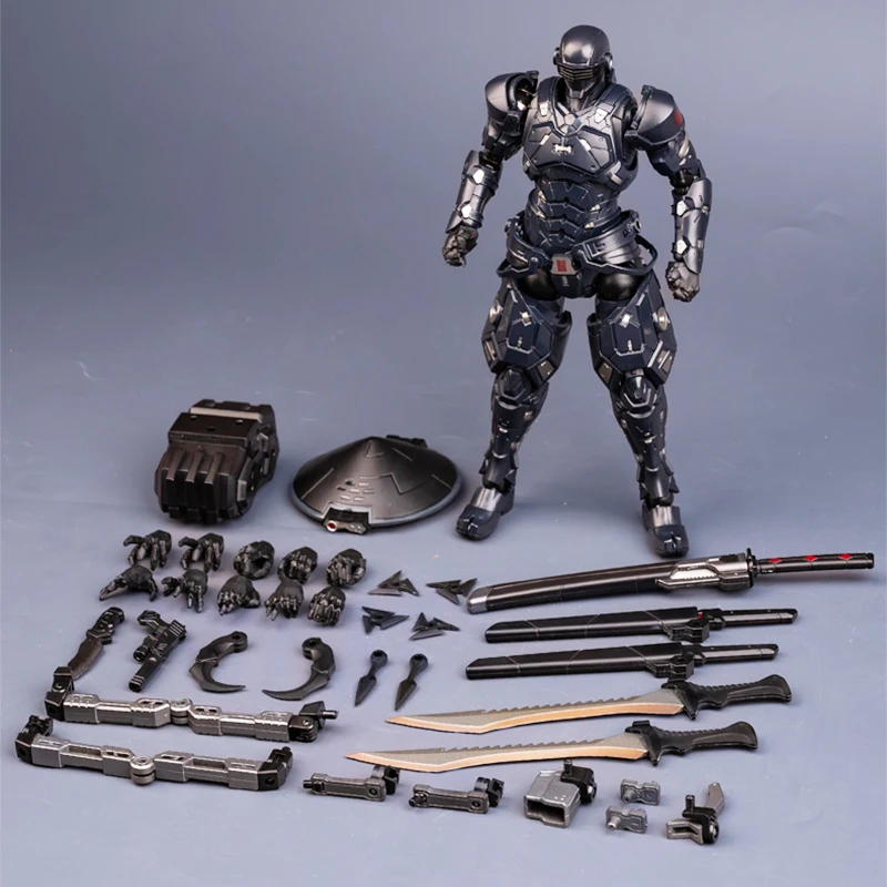 

Черный воин 2,0, ремонтная версия, экшн-фигурка, крутой змеиный глаз Sc001 с подвижной моделью меча, фигурка для коллекционных подарков