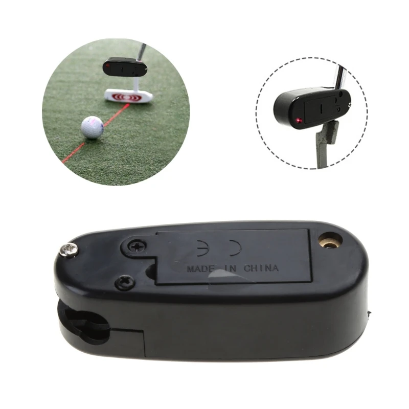 Portable Golf Putter Lasers Sight Golf Training Aids Putting Practice Swinging Plane Corrector Posture Lasers