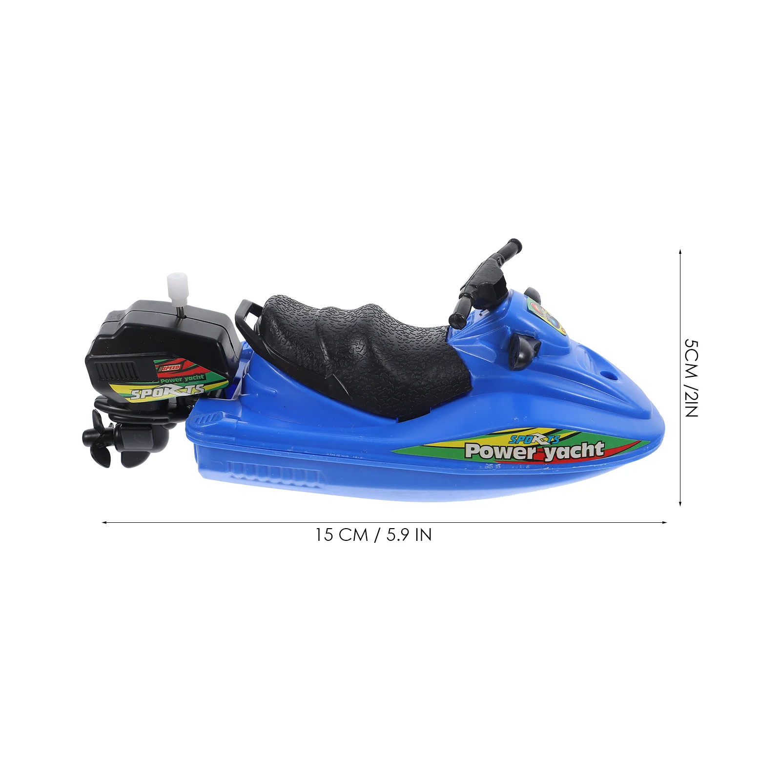 Barco de juguete con mecanismo de relojería para niños, barcos para bañera, Color aleatorio, juego flotante, ducha de plástico, juguete de piscina para niños pequeños, 3 uds.