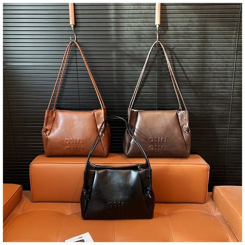 Women's Diaper Bag High-End Minimalist Shoulder Bag Luxury Brand Famous Designer Unique Leisure Business Satchel