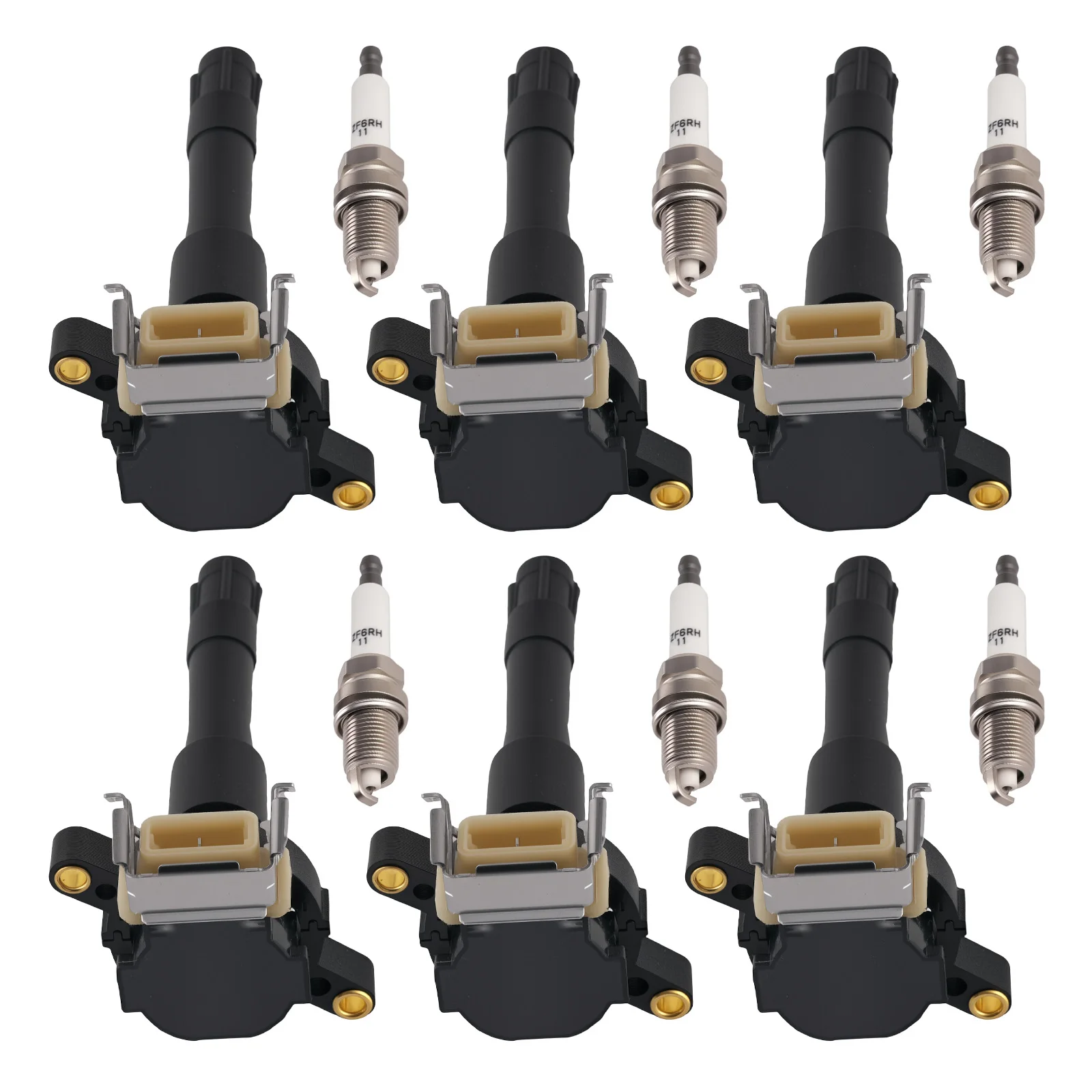 6Pcs Ignition Coils…