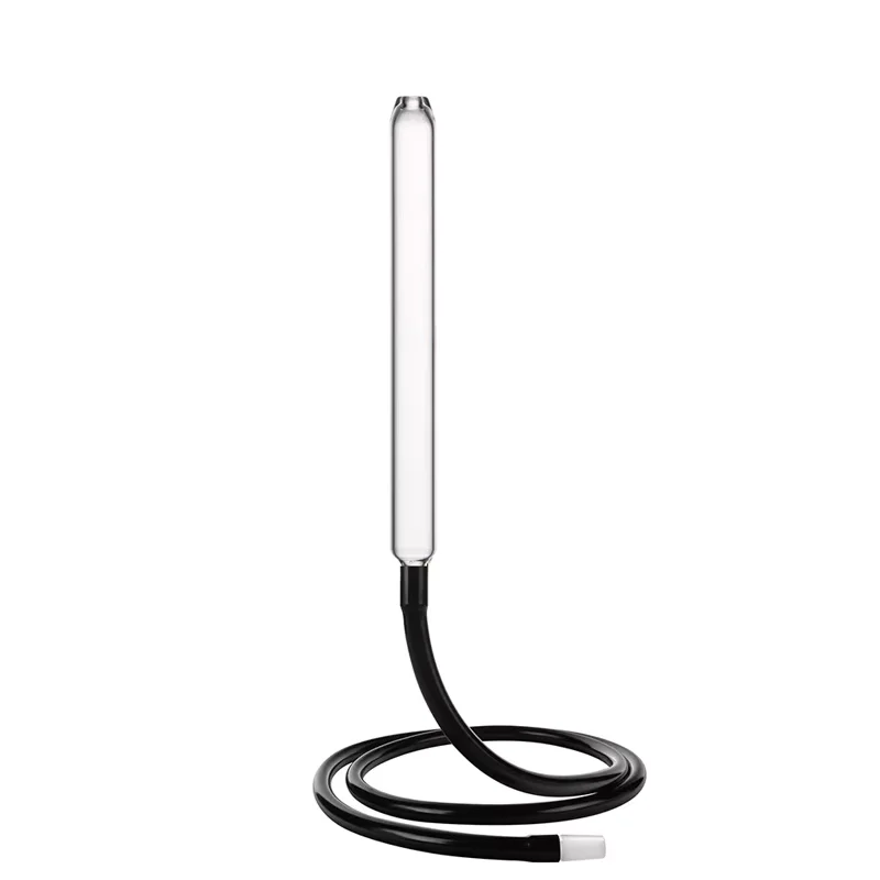 

Clear High Quality Hookah Thick Glass Mouthpieces Tobacco Pipe For Smoking Accessories Shisha Nozzle Chicha