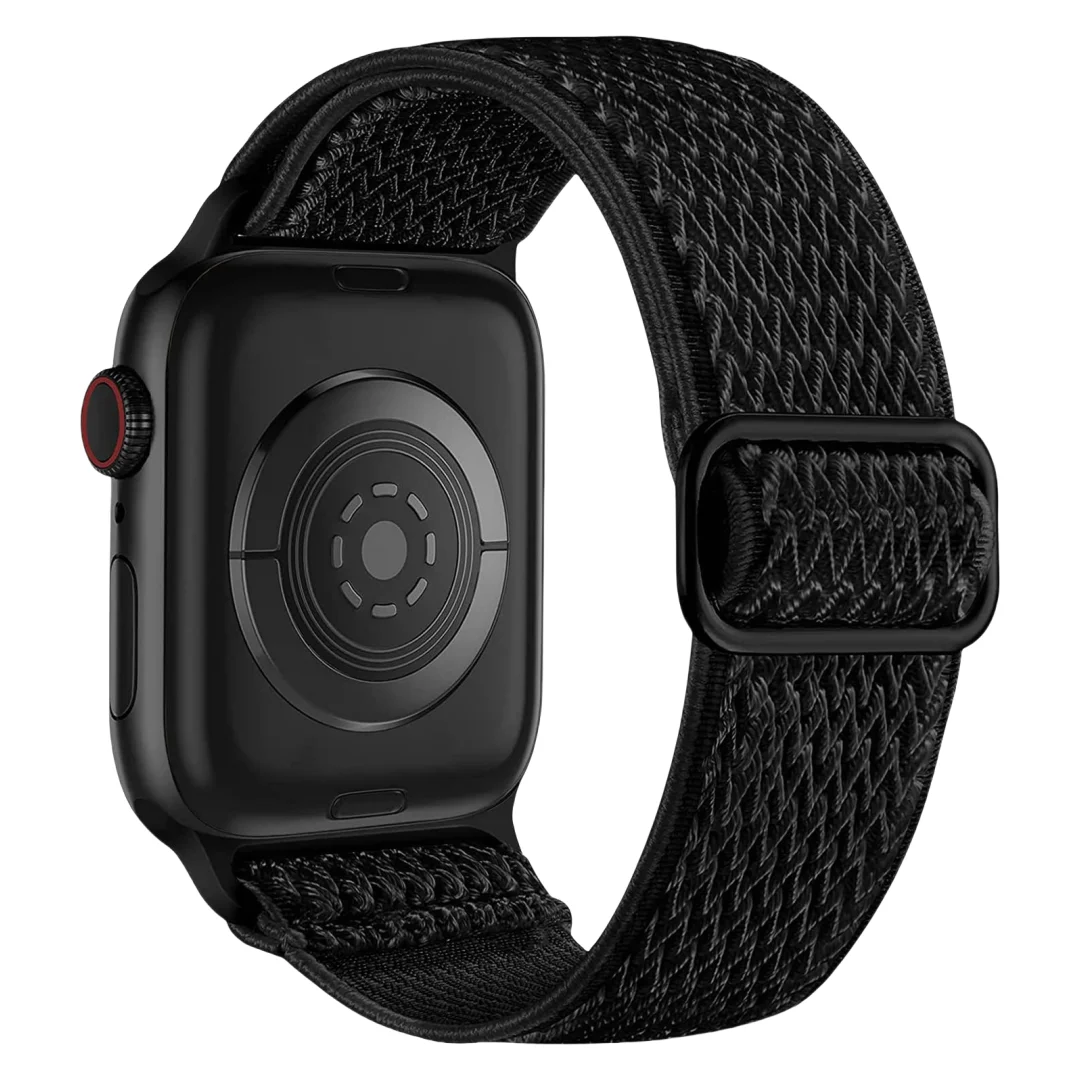 

Эластичные нейлоновые ремешки-петли, совместимые с Apple Watch 38 мм, 40 мм, 41 мм, 42 мм, 44 мм, 49 мм, регулируемый мягкий эластичный ремешок