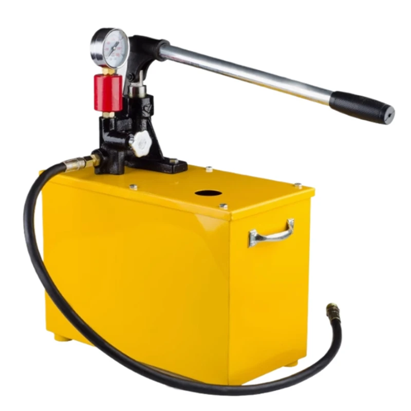Manual Test Pump Water Pipe Tester Pressure Resistance Equipment For Boiler Valve Inspection Pipeline Industrial Maintenance