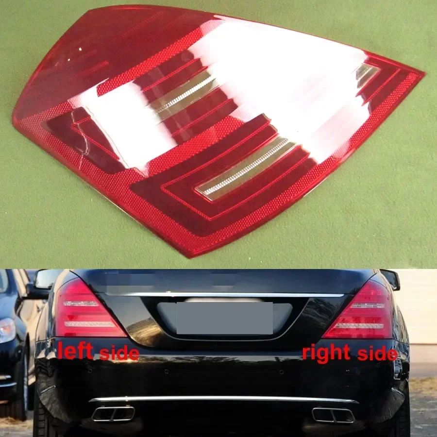 

Для Benz S-Class W221 2010 2011 2012 2013, задняя крышка заднего фонаря, сигнальные парковочные огни, сменный оригинальный абажур