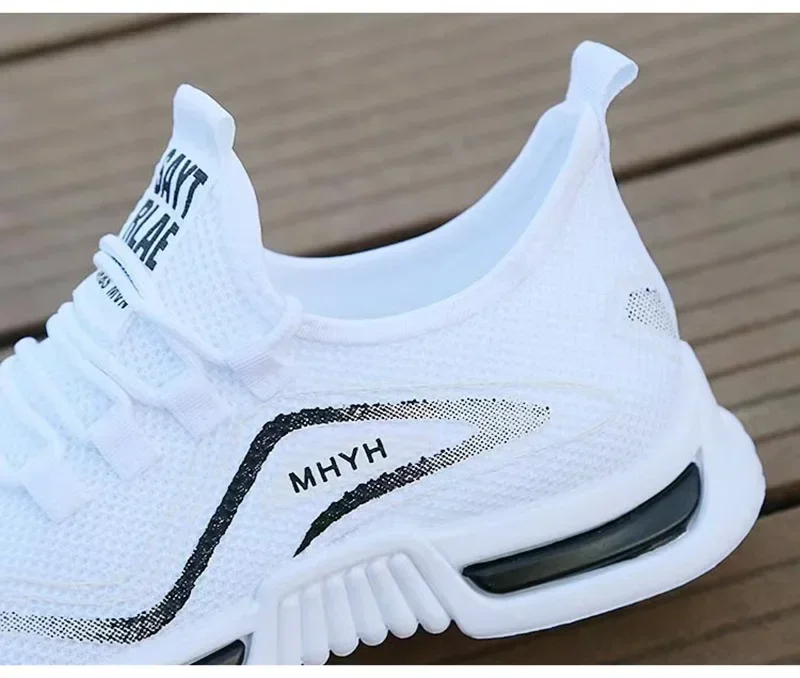 Herrenschuhe zum Hineinschlüpfen, modische Turnschuhe, Sport-Laufschuhe für Herren, atmungsaktiv, für Fitness-Training, Walking, Tennisschuhe, rutschfeste Workout-Flats – Detail 7
