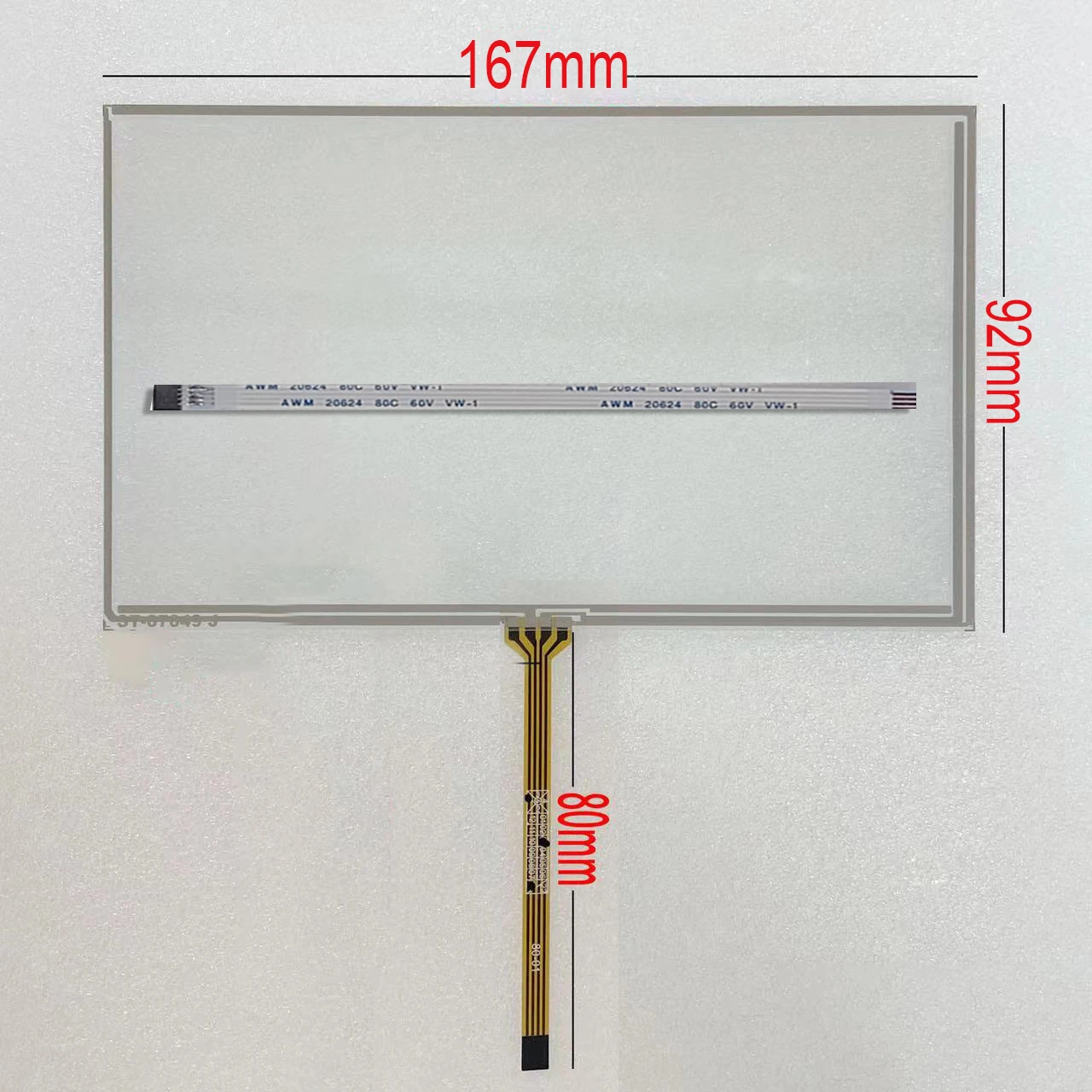 Touch Glass Screen For NISSAN Leaf 2011-17 E-NV200 2014-22 QY-7221