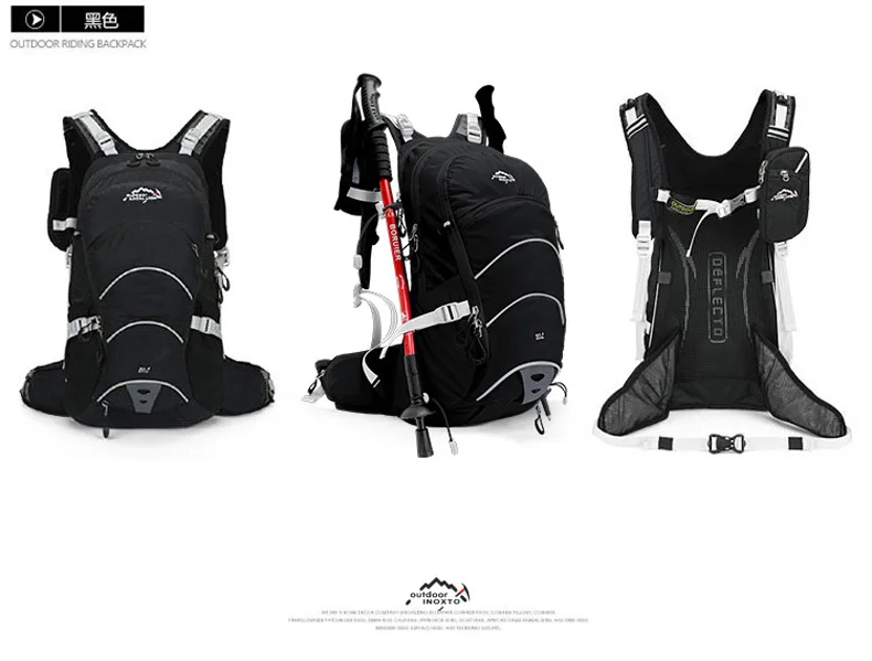 Bergsteiger-Wanderrucksack 20 Liter Herren und Damen Outdoor-Sport Laufrucksack Wasserdichter Camping-Trekking-Rucksack – Detail 10
