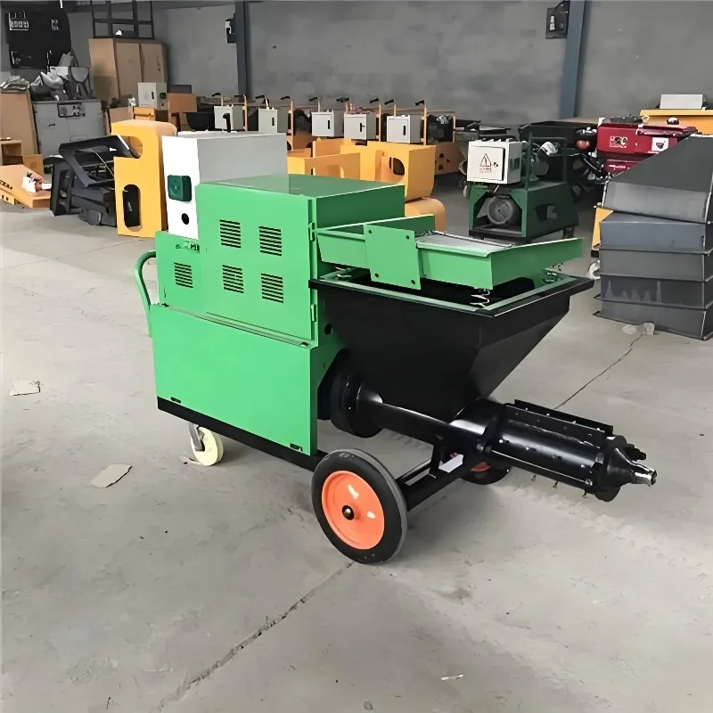 Cheap Multifunctional Cement Mortar Spraying Machine Electric Diesel Mini Stucco Pump Cement Sand Mortar Spraying Machine 150