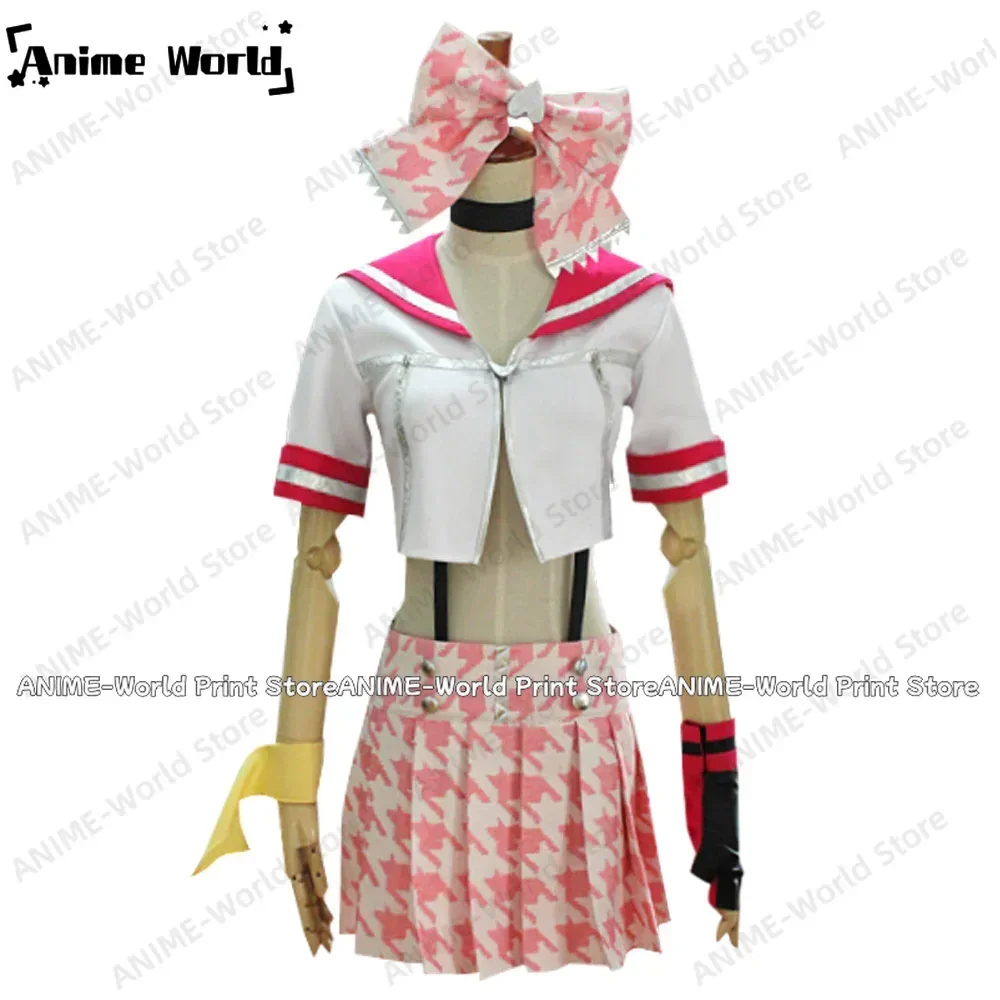 

《Custom Size》Game Dancing All Night Rise Kujikawa Cosplay Costume Party Christmas Halloween Custom Made Any Size