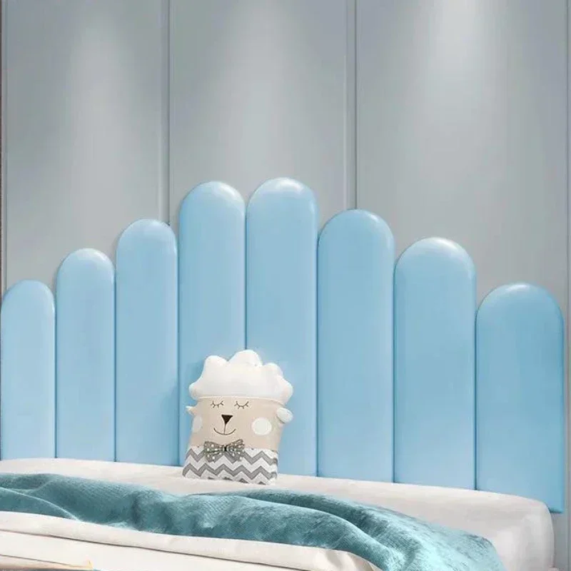 Bed Headboards 3D Wall Stickers Cabecero Cama 135 Bed Head Tete De Lit Head Board Wall Panels Cabecera Adhesiva Cama