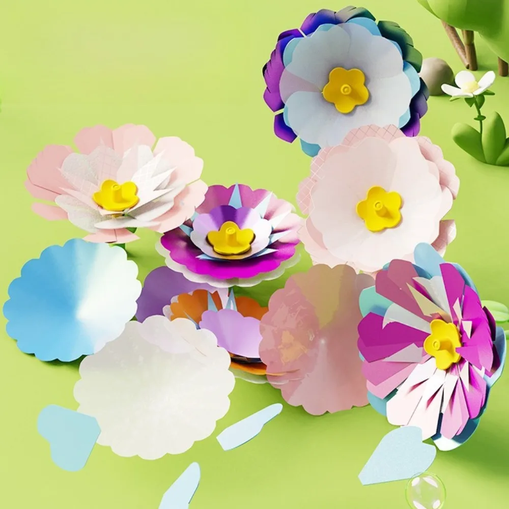 Juguetes de ramos de flores de tela DIY, ramos de flores de juguete para niñas, Kit de manualidades para hacer flores DIY, regalos educativos para niños