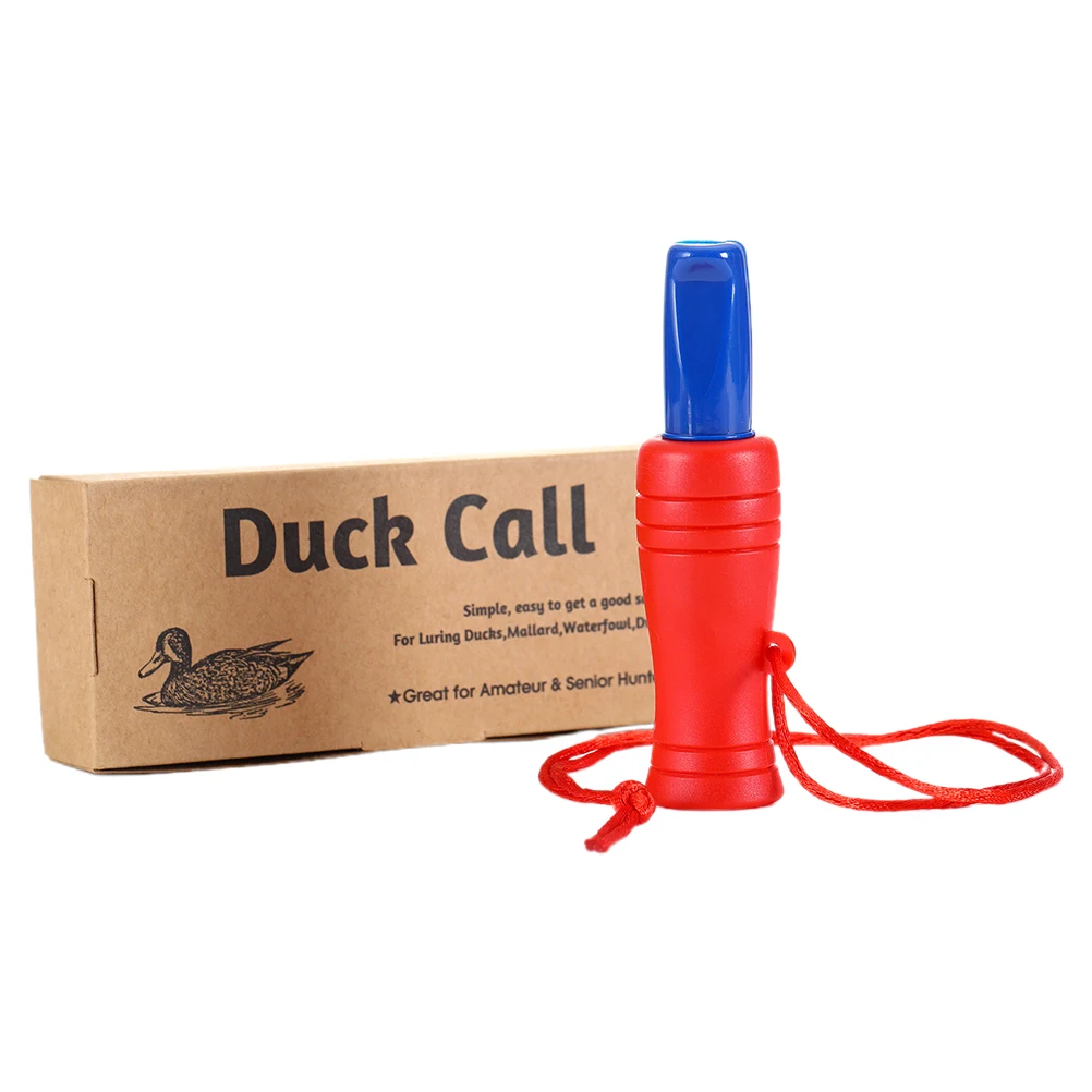 

Fake Whistle Duck Sound Attractor Toy Attracting Plastic Hunting Tool Call Loud