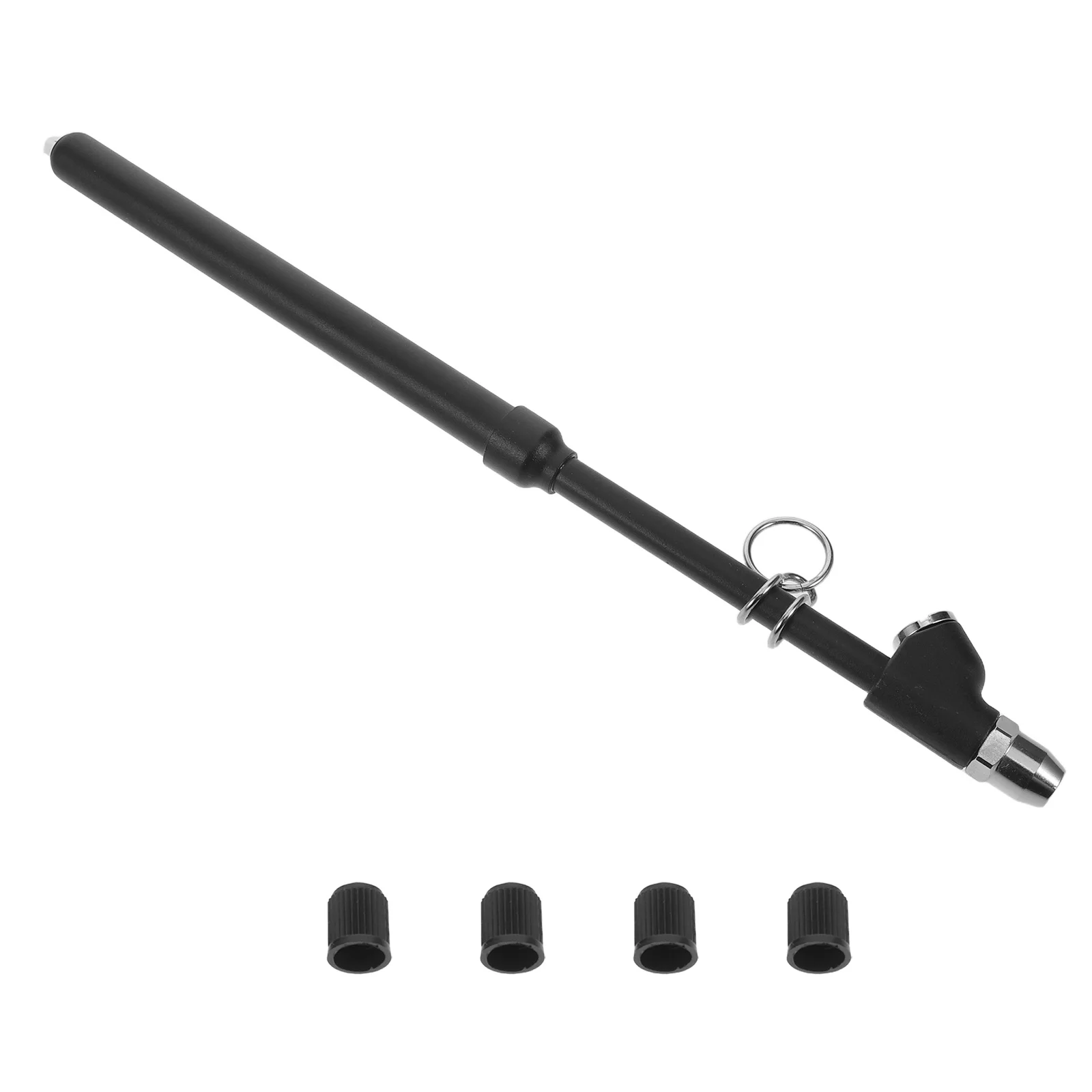 

Heavy Duty Dual Head Tire Pressure Gauge Pen Metal Truck Tyre Pressure Measuring Tool For Car Trailer Atv Bike Tires With