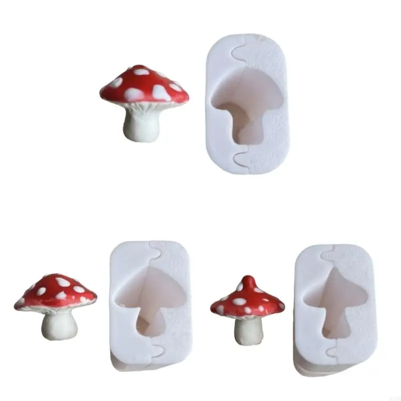 

Special Shaped Clay Bead Mold Roller Tool PLA Mushroom Pendant Mool For DIY