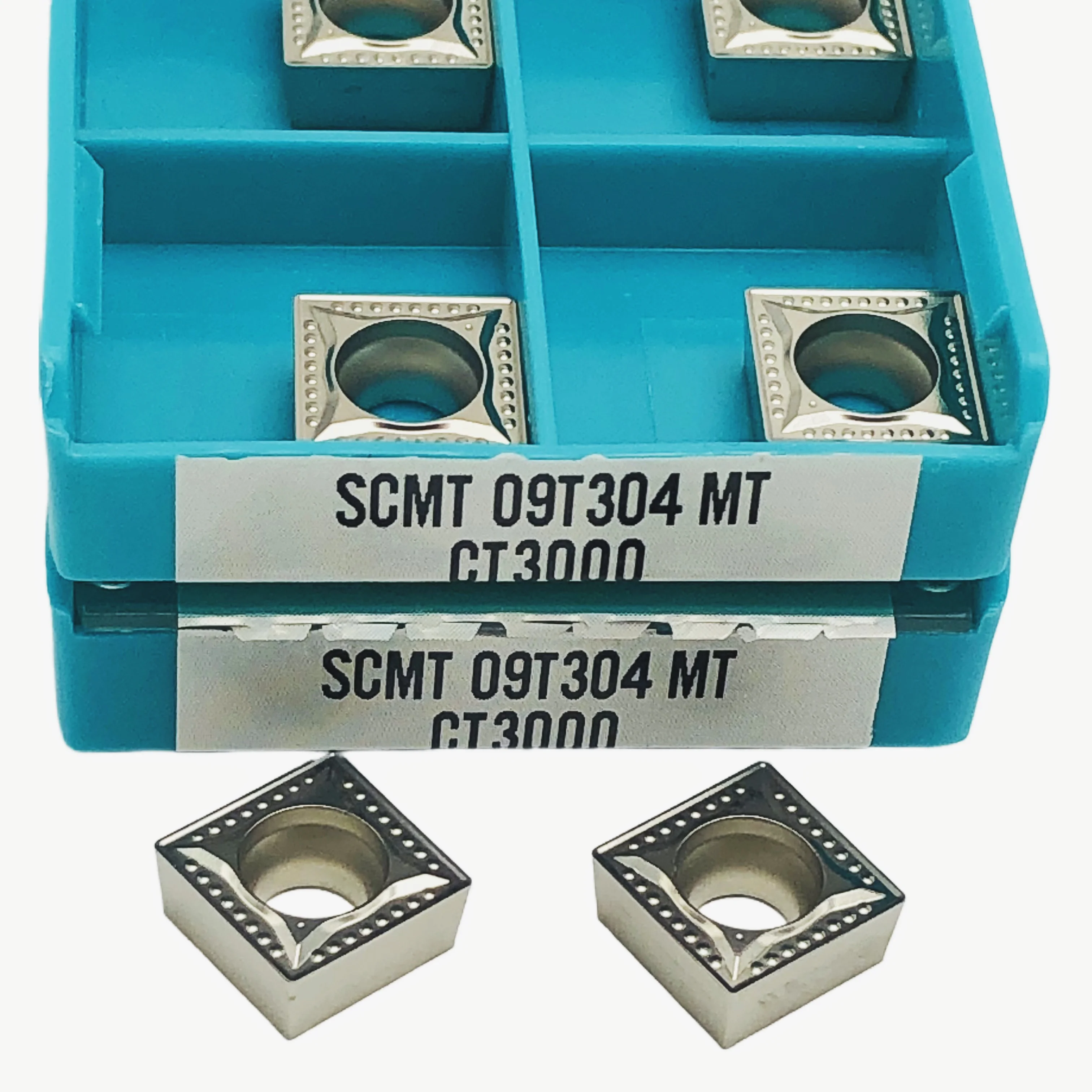 SCMT09T304 CT3000 Carbide CNC lathe turning inserts PVD+CVD quality coating cutting insert processing stainless steel ﻿