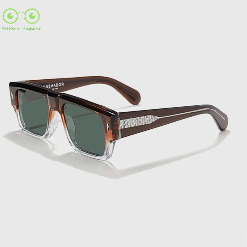 

Трендовые роскошные брендовые дизайнерские оригинальные солнцезащитные очки для мужчин, ацетатные очки ручной работы, очки высшего качества, женские уличные солнцезащитные очки с защитой от ультрафиолета