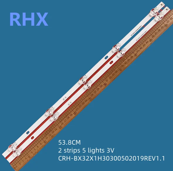 

LCD TV backlight strip for CRH-BX32X1H30300502019REV1.0 light strip JBD315X1H-LB81+2020010901 aluminum 100% new