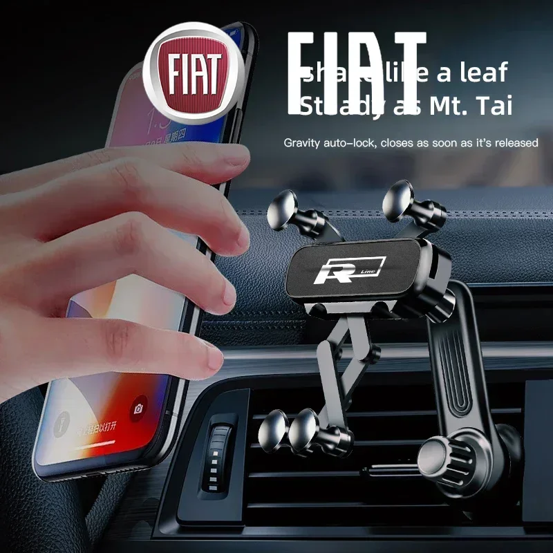 

Gravity Car Phone Holder Air Vent Telescopic Smartphone Support For VW GTI RLine Golf Amarok T5 Phaeton Tiguan T-Cross Passat