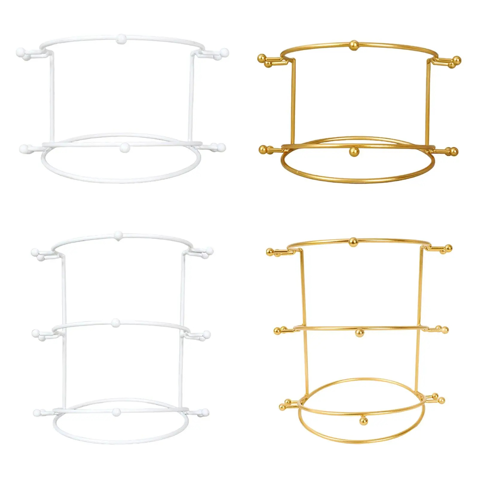 Wedding Tiara Support Stand Metal Storage Rack Headbands Organizer Princess Holder for Girl Room Showcases Women Home Exhibition