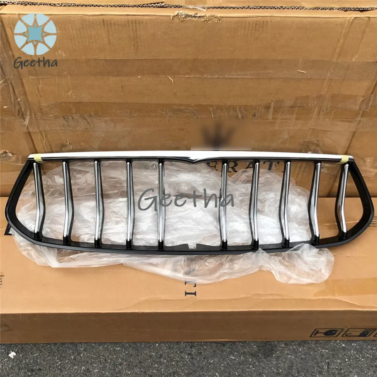 

Car Body Kit Grill For Maserati Ghibli 2014-2021 Upgrade GTS Air Intake Grille Chrome Plating Auto Accessories