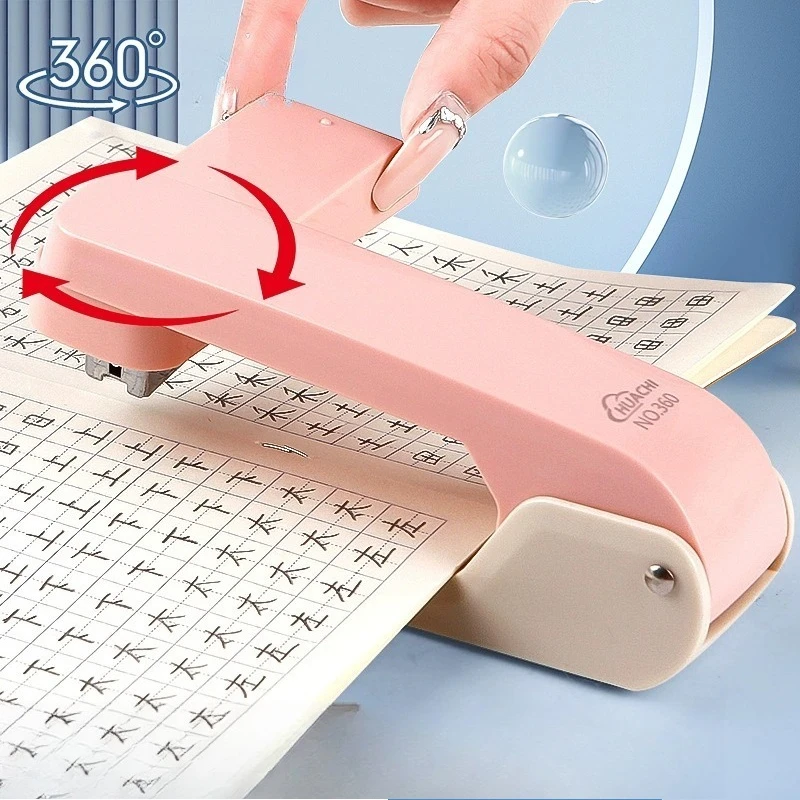 1 قطعة دليل مكتب ورقة ملزمة أداة آلة تدبيس ل 24/6 26/6 ستابلز