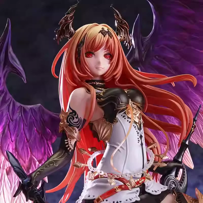 Pv369 Kotobukiya 1/8 مقياس الغضب من Bahamut الملاك الداكن أوليفييه إعادة إصدار شخصية أنيمي تحصيل نموذج غرفة الزينة هدية #4