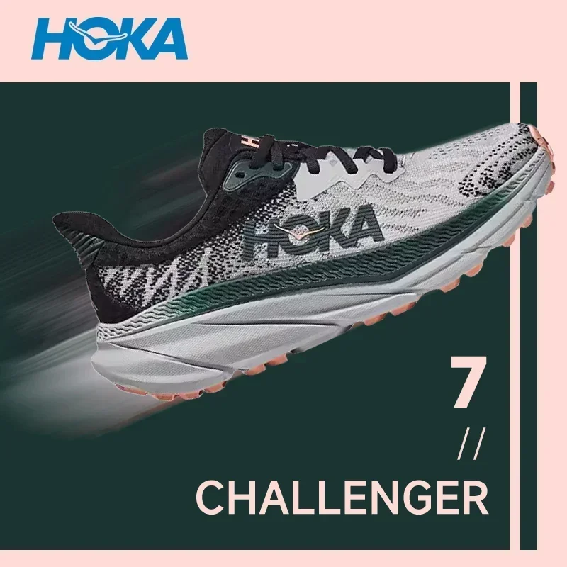 Tennis HOKA Challenger 7 Men Running Shoes Outdoor Road Sneakers Cushioning Elasticity Marathon Shoes Trail Trekking Sneakers