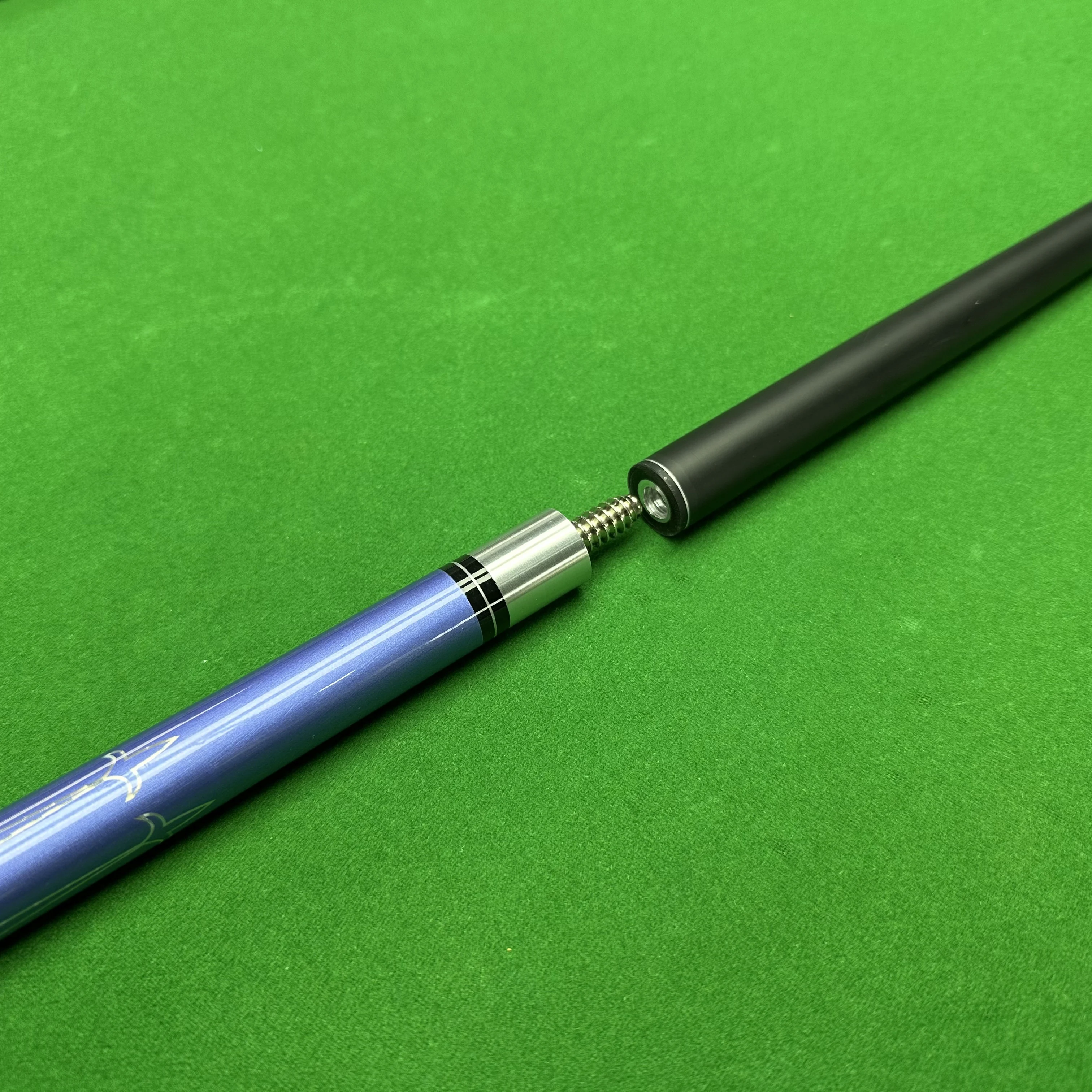 13MM professionele Nine Ball Cue - duurzaam, nauwkeurig gemaakt, standaardlengte met jumbokop - ideaal voor gebruik met Nine Ball-tafel