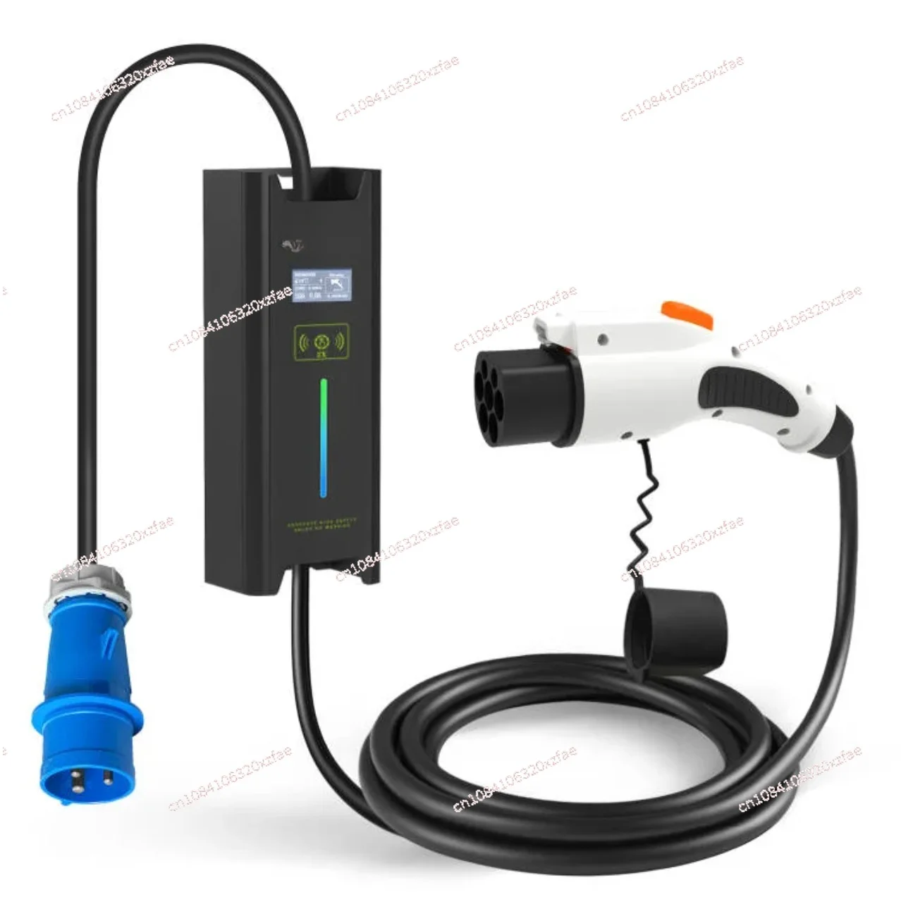 For Gbt Car 32A Chinese Electric Vehicle  Level 2  EV Charger Portable Charger with GBT Plug