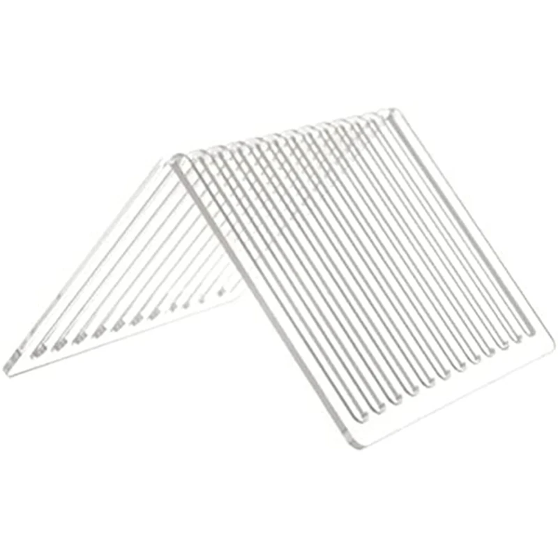 

1 PCS Desktop 12-Grid Bookshelf High Transparent Thickened Acrylic CD Storage Rack Record Rack Suitable For Home Office