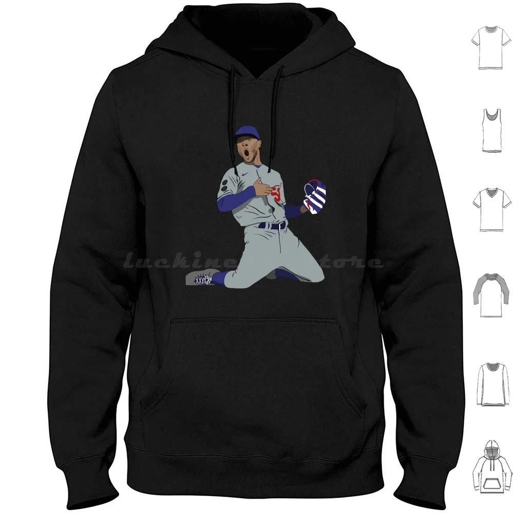 Mookie Betts Game Winning Catch Los Angeles Baseball Hoodie cotton Long Sleeve Mookie Betts Baseball Betts California