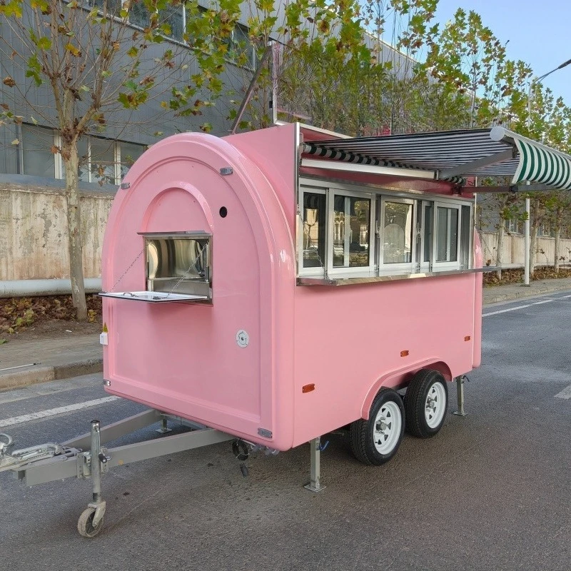 Versatile Food Trailer Concession Cart With Modular Kitchen Equipment For Different Menu Options Professional Catering Service