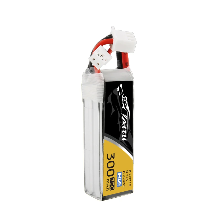 TATTU Batería LiPo 7,6V 300mAh 75C para drones FPV conector PH2.0 - imagen 5