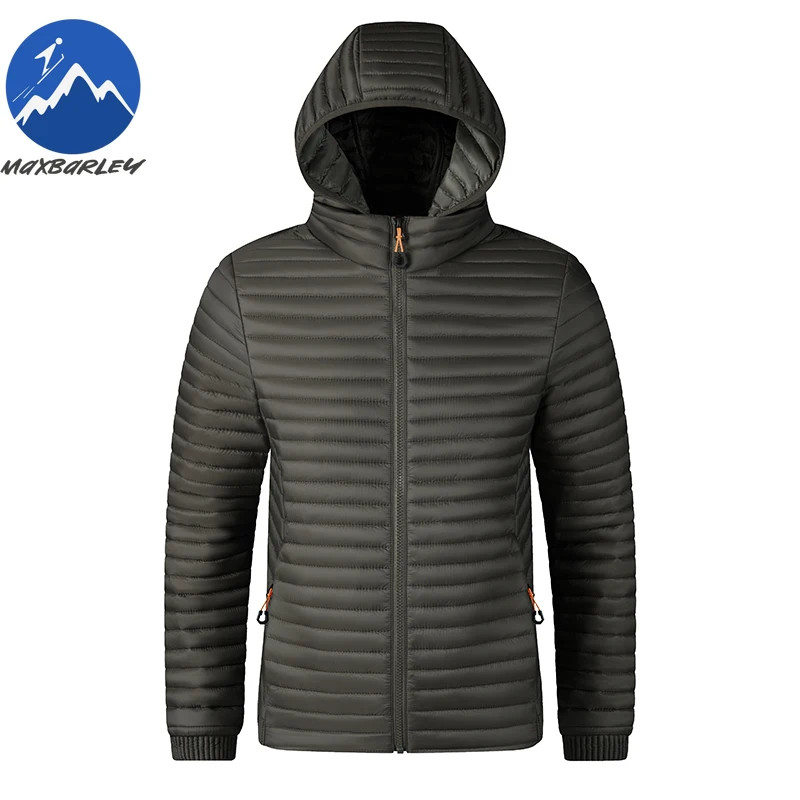 Winter Quilted Jackets Lightweight Outdoor Adventure Cold Resistant Padded Coat Thick Warm Skiing Windproof Men Hooded Parkas